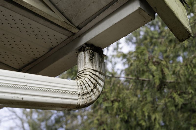 Downspout Cleaning Process